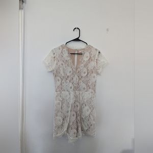 White romper from Francescas, medium